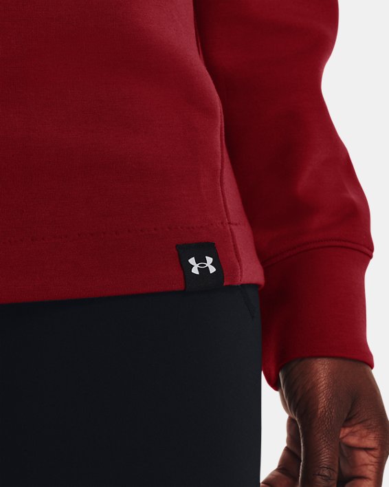 Unisex UA Rose Rugby Shirt, Red, pdpMainDesktop image number 6